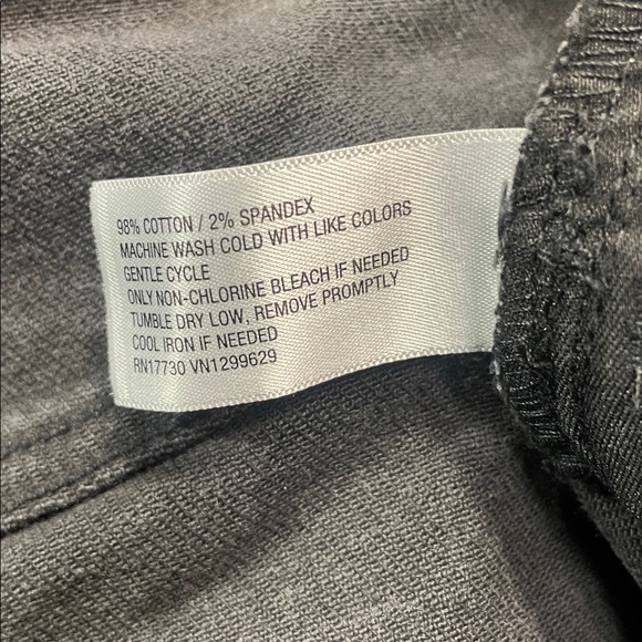 Ava & Viv Wide Leg High Rise Relaxed Fit Black Denim Jeans Plus Size 26 | NWT - Picture 9 of 9